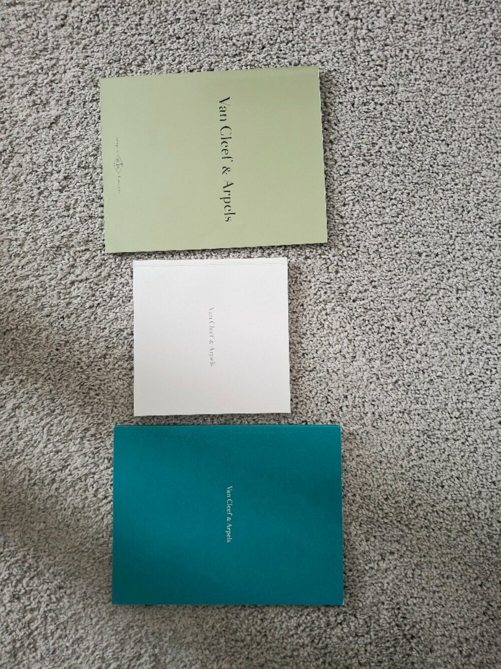 3 Van Cleef & Arpels VCA catalog/brochure/books, beautiful photos inside!